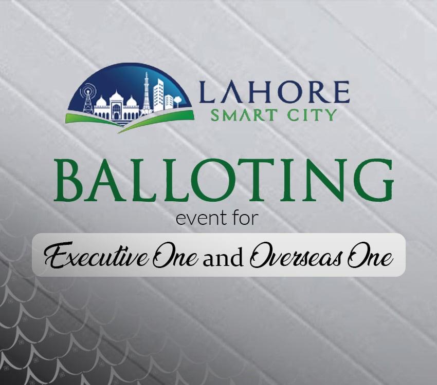 Lahore Smart City Balloting Event for Executive One and Overseas One