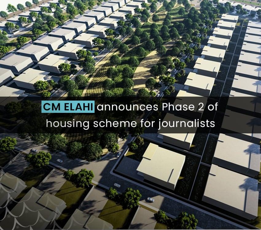 CM Elahi announces Phase 2 of housing scheme for journalists