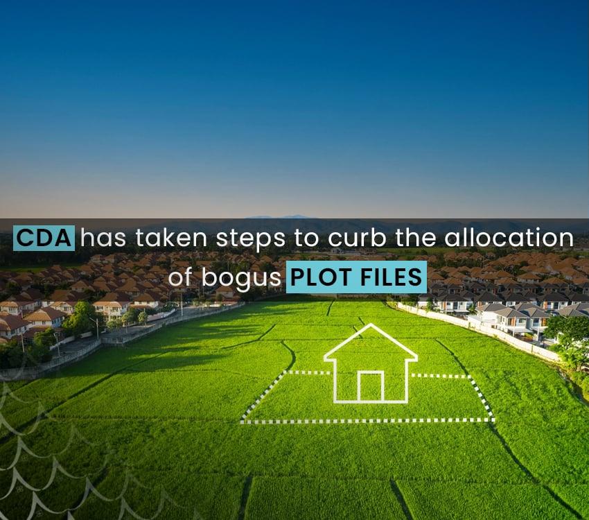 CDA has taken steps to curb the allocation of bogus plot files