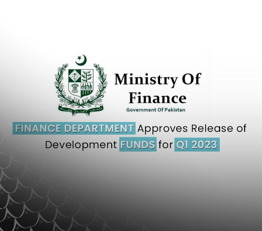 Finance Department Approves Release of Development Funds for Q1 2023