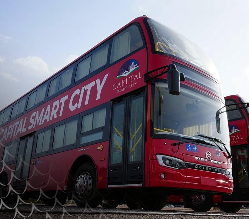 BRT Bus System at Capital Smart City