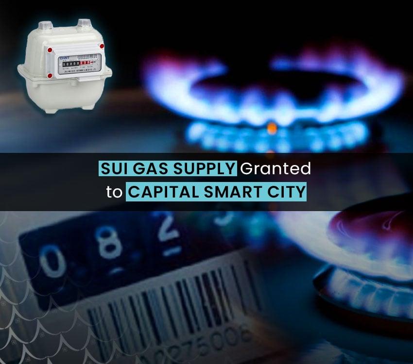 Sui Gas Supply Granted to Capital Smart City